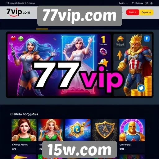 Plataforma de jogos 77vip.com apresenta novas funcionalidades